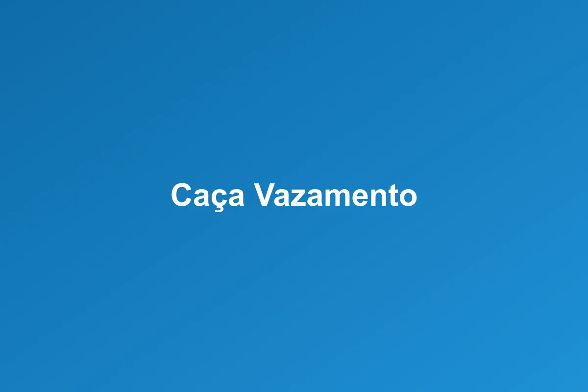 Caça-vazamento de Piscina em São José dos Campos